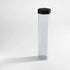 Gamegenic playmat tube clear hexagonal plastic storage tube with black lid for secure playmat storage