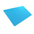 Bright blue rectangular Gamegenic prime playmat mousepad with smooth matte finish and camer branding in the corner