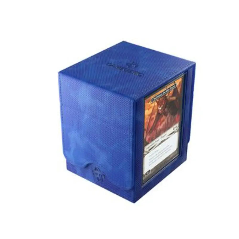 Gamegenic Squire Plus 100+ XL Convertible Deckbox - Blue - Card Games
