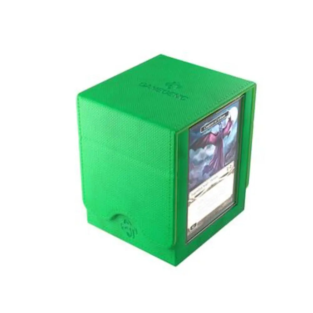 Gamegenic Squire Plus 100+ XL Convertible Deckbox - Green - Card Games