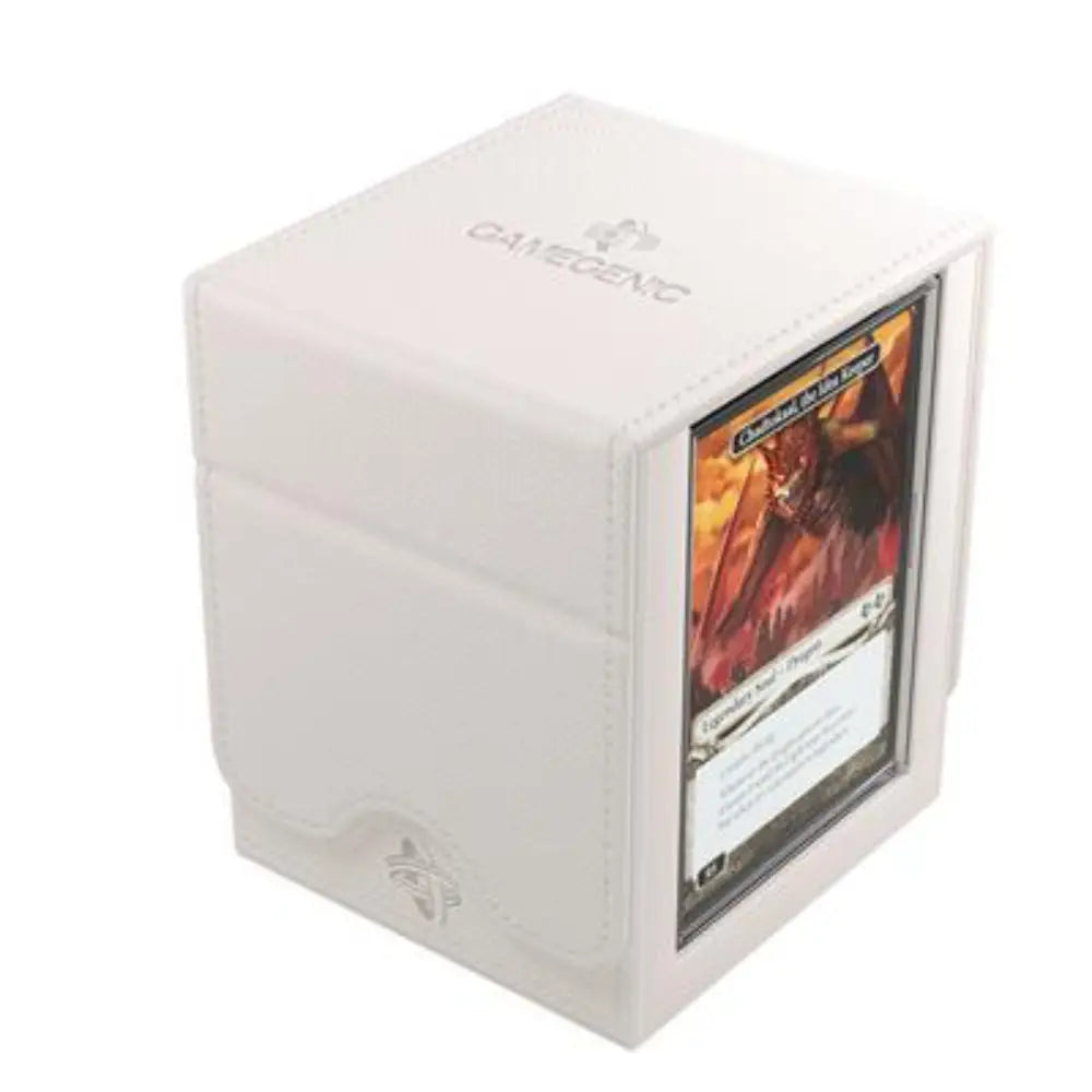 Gamegenic Squire Plus 100+ XL Convertible Deckbox - White - Card Games