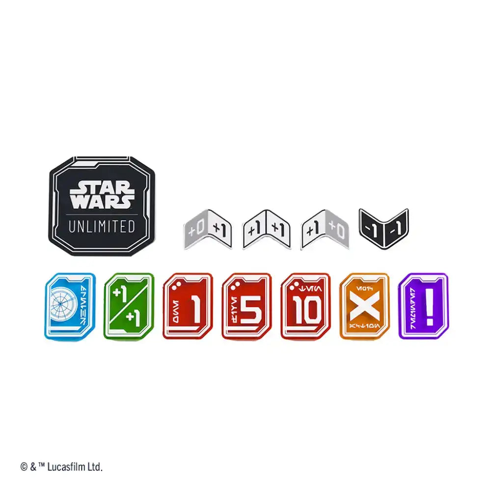 Gamegenic Star Wars Unlimited Acrylic Tokens - Card Storage