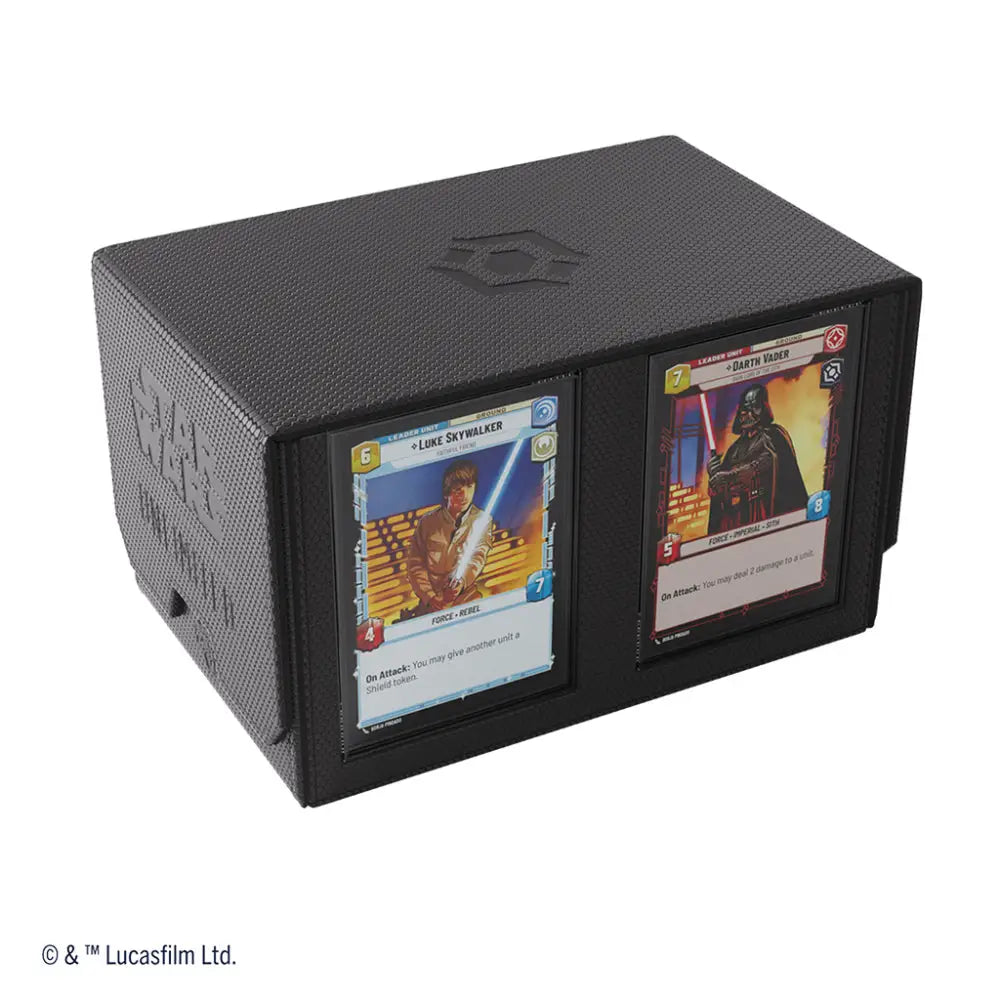 Gamegenic Star Wars Unlimited Double Deck Pod Card Storage Gamegenic Black  