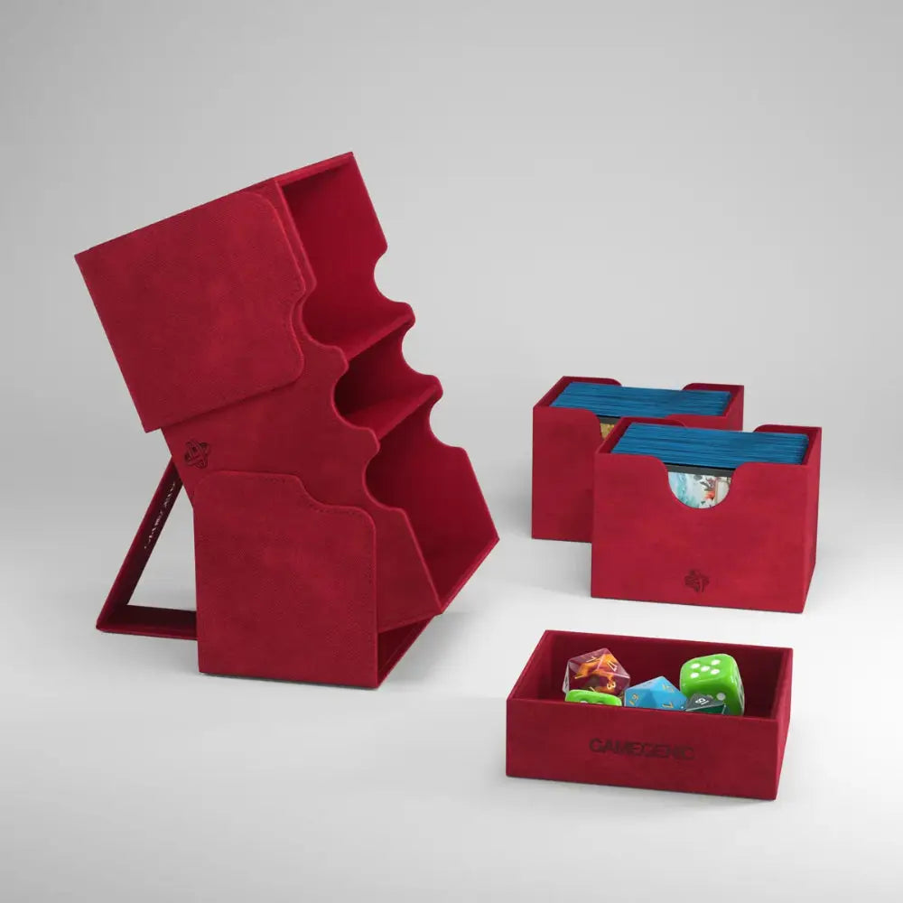 Gamegenic Stronghold 200+ XL Convertible Deckbox Card Storage Gamegenic Red  
