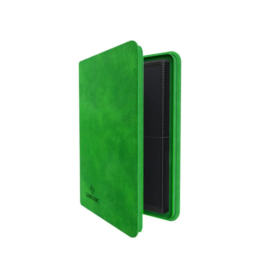 Gamegenic Zip-Up Prime Album Binder - Small - 2x2 (4) - 8 pockets per page / Green - Card Games