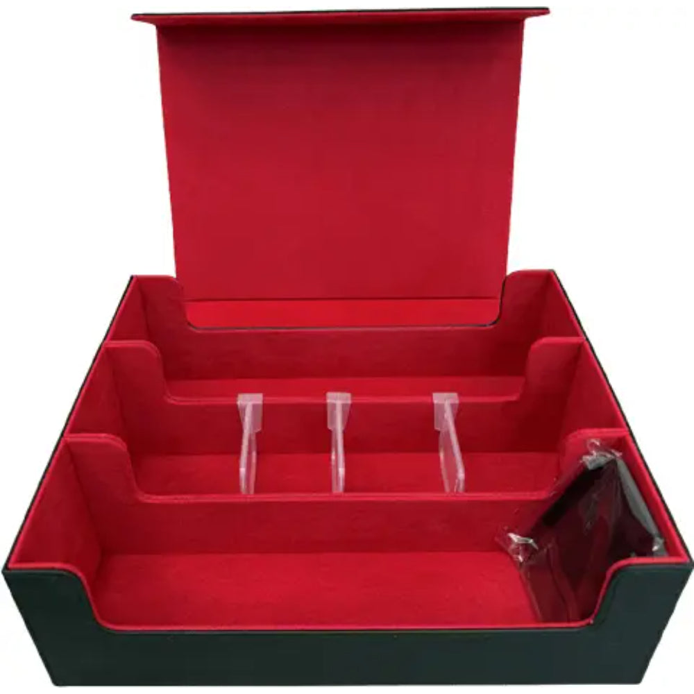 Gaming Card Box - 3 Row - 1800ct - Black - Card Games