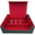 Gaming Card Box - 3 Row - 1800ct - Gray - Card Games