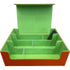 Gaming Card Box - 3 Row - 1800ct - Orange - Card Games