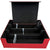 Gaming Card Box - 3 Row - 1800ct - Red - Card Games