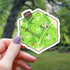 Gelatinous D20 Sticker Toys & Gifts Mimic Gaming Co   