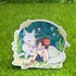 Ghibli Girls Princess Mononoke Holographic Sticker - Gifts