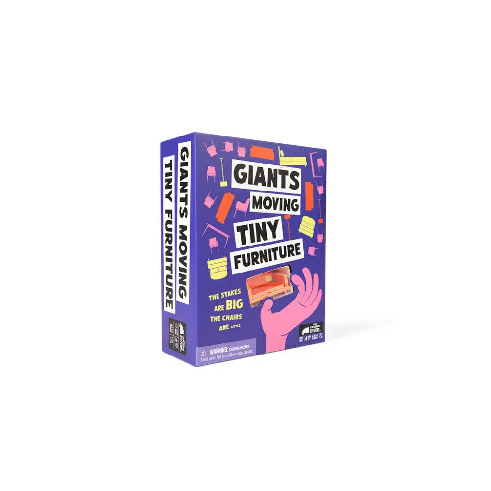 Giants Moving Tiny Furniture - Board Games
