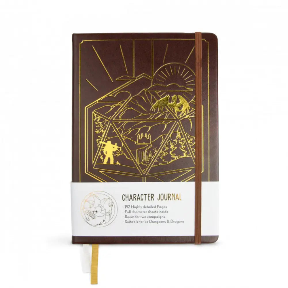 GlassStaff Player Character Journal (5E) - Brown - Gifts