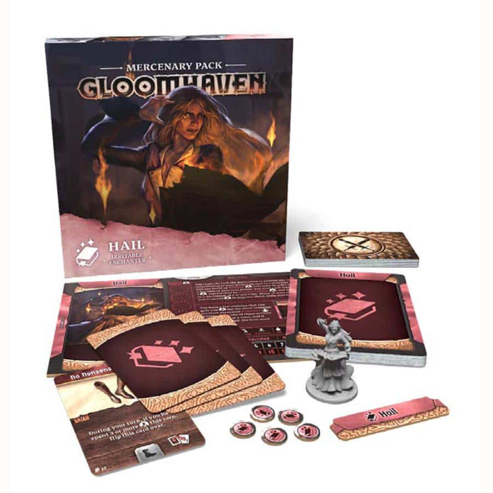 Gloomhaven Mercenary Pack Expansion - Hail the Irritable Enchanter - Board Games