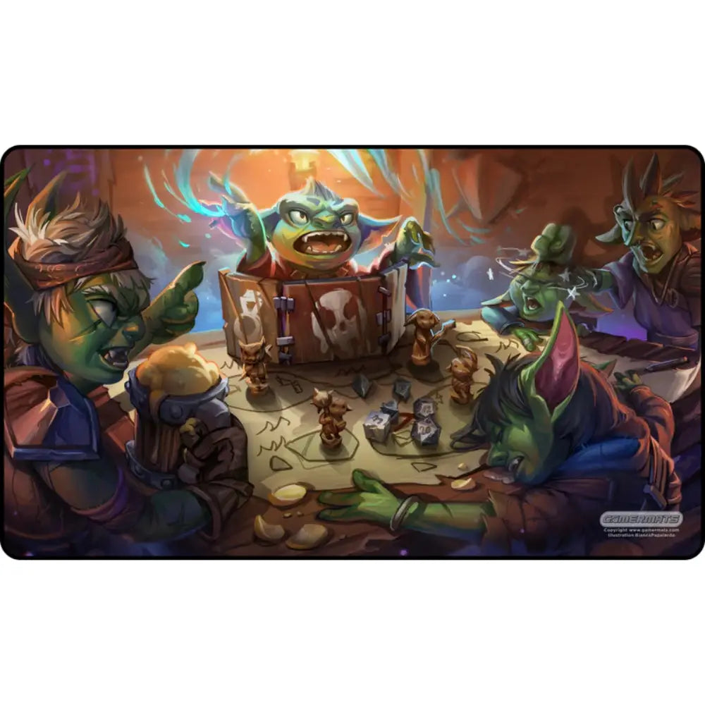 Goblin Game Night Playmat - Card Games