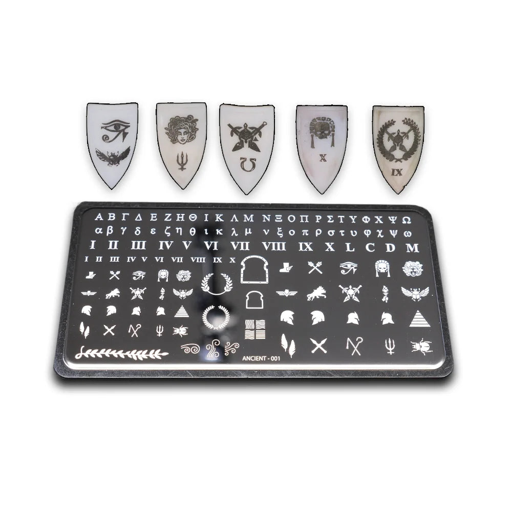 Goblin Hobbies Stampin' Plate Ancient (001)