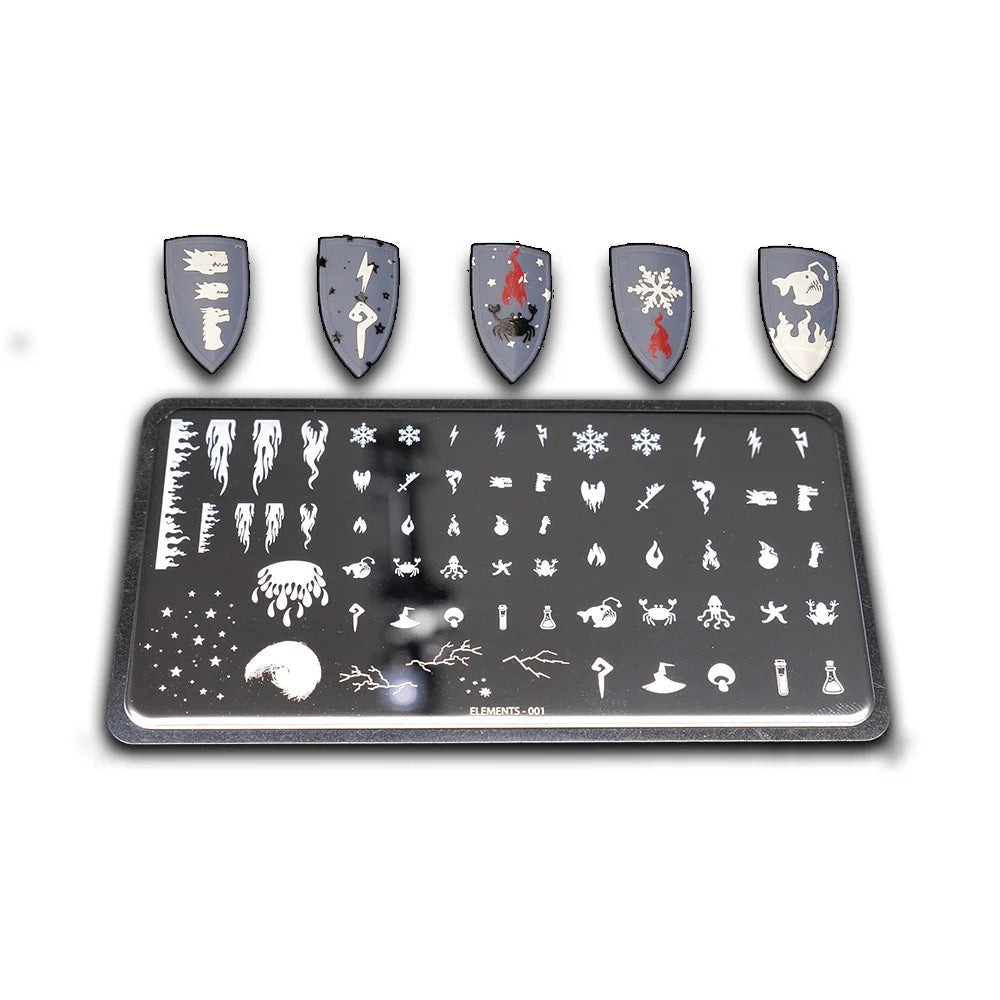 Goblin Hobbies Stampin' Plate Elements (001)