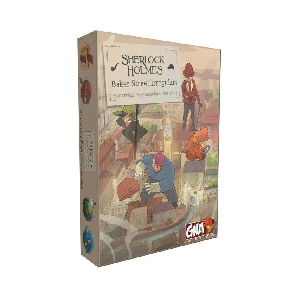 Graphic Novel Adventures: Sherlock Holmes Baker Street Irregulars Graphic Novels Van Ryder Games   
