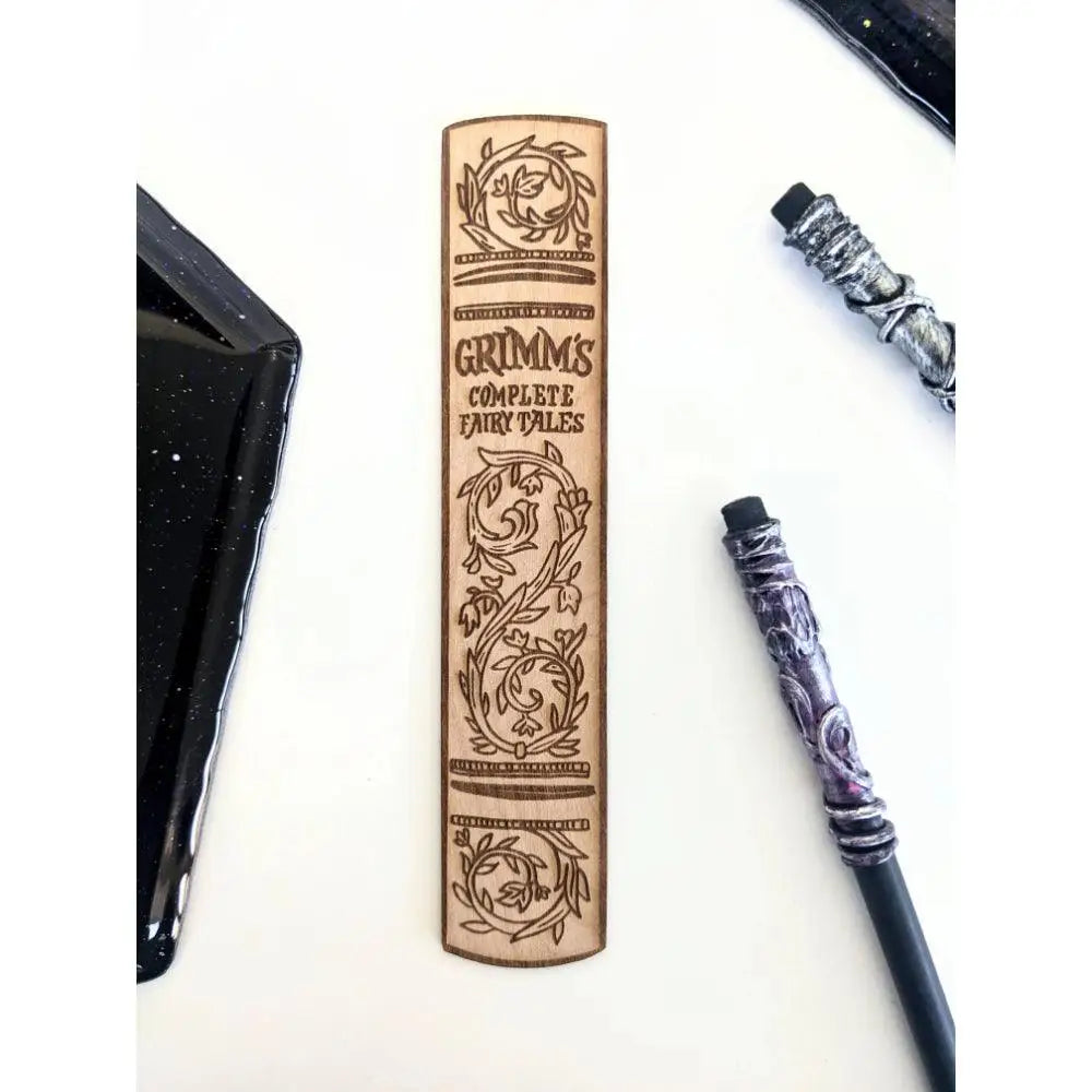 Grimm’s Fairytales Wooden Bookmark - Gifts