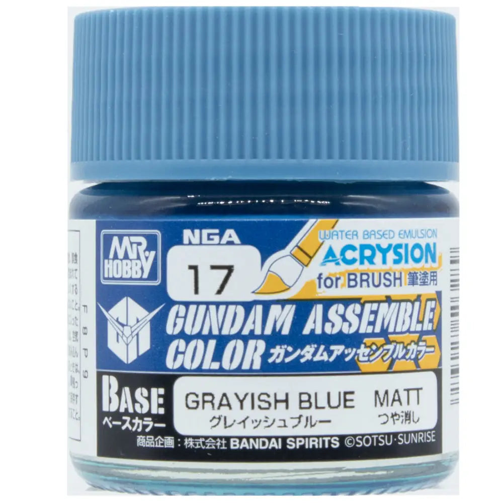 Gundam Assemble Color Paint Grayish Blue - Miniatures Games