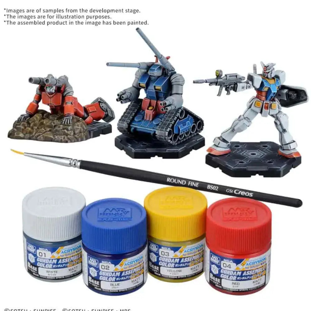 Gundam Assemble Color Paint Pack 01 (PA01) - Miniatures Games