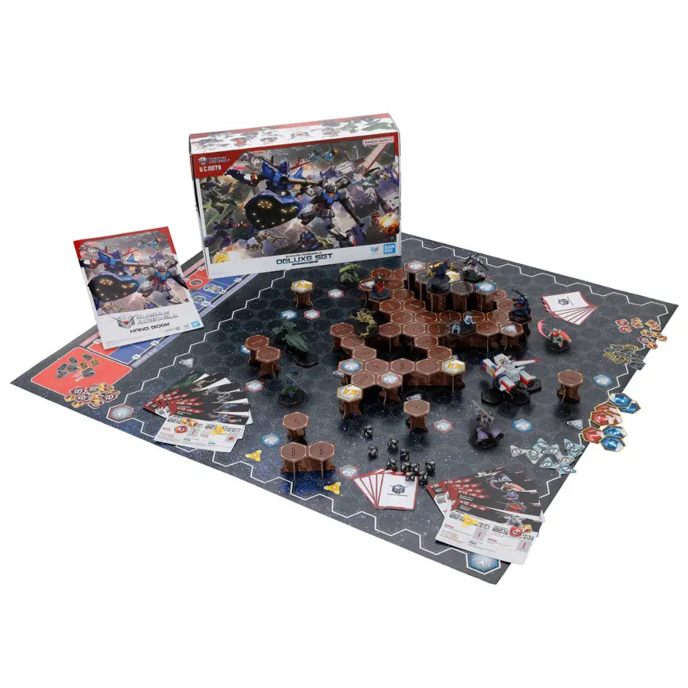 Gundam Assemble Miniatures Game Deluxe Set 01 (DX-01) - Miniatures Games