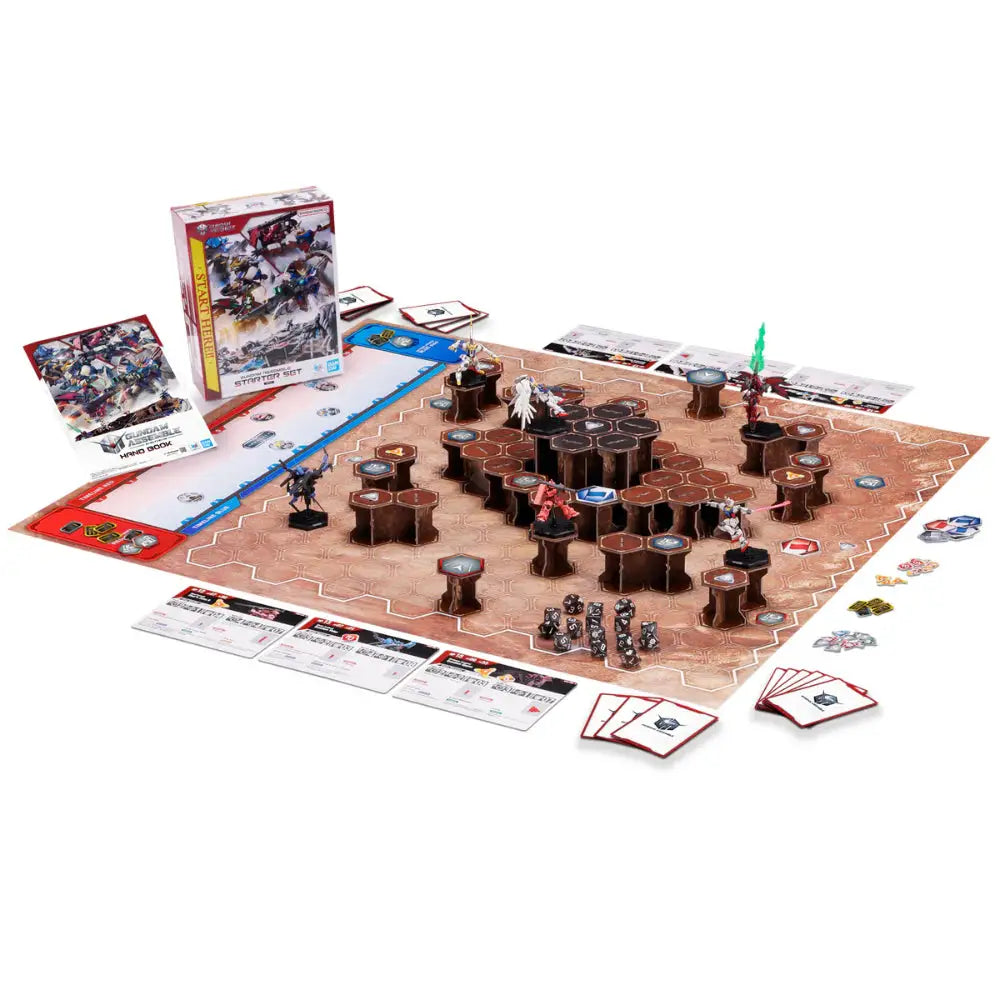 Gundam Assemble Miniatures Game Starter Set 01 (ST-01) - Miniatures Games