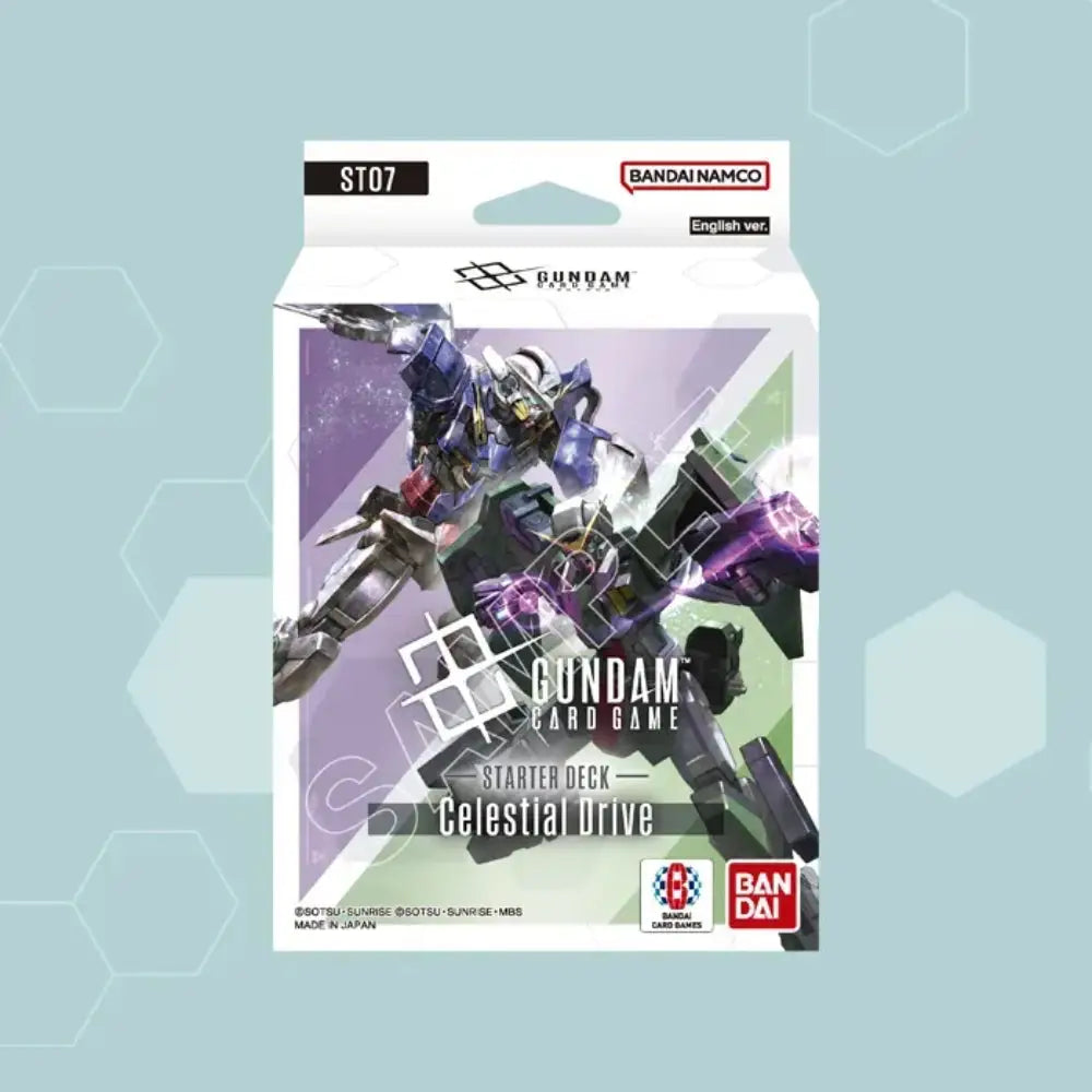 Gundam Card Game: Celestial Drive Starter Deck (ST07) - Card Games