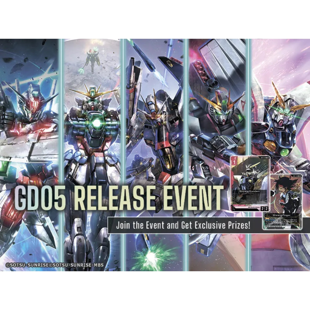 Gundam Card Game: Freedom Ascension (GD05) Release Event - Saturday, July 25th @ 1pm - Events