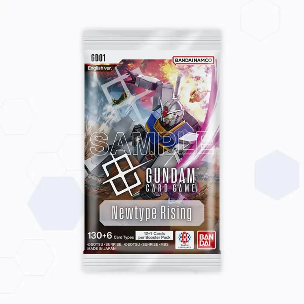 Gundam Card Game: Newtype Rising Booster Pack (GD01) - Card Games