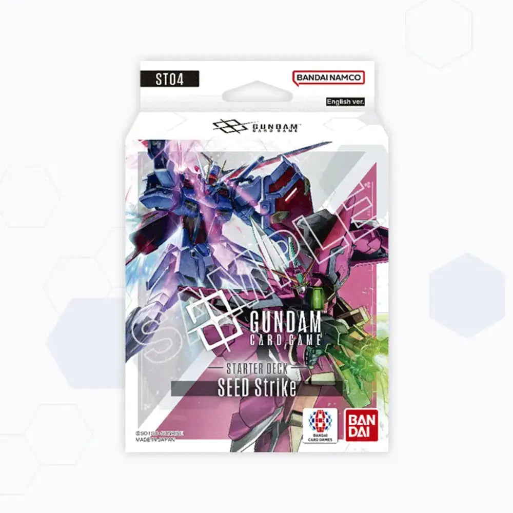 Gundam Card Game: SEED Strike Starter Deck (ST04) - Card Games