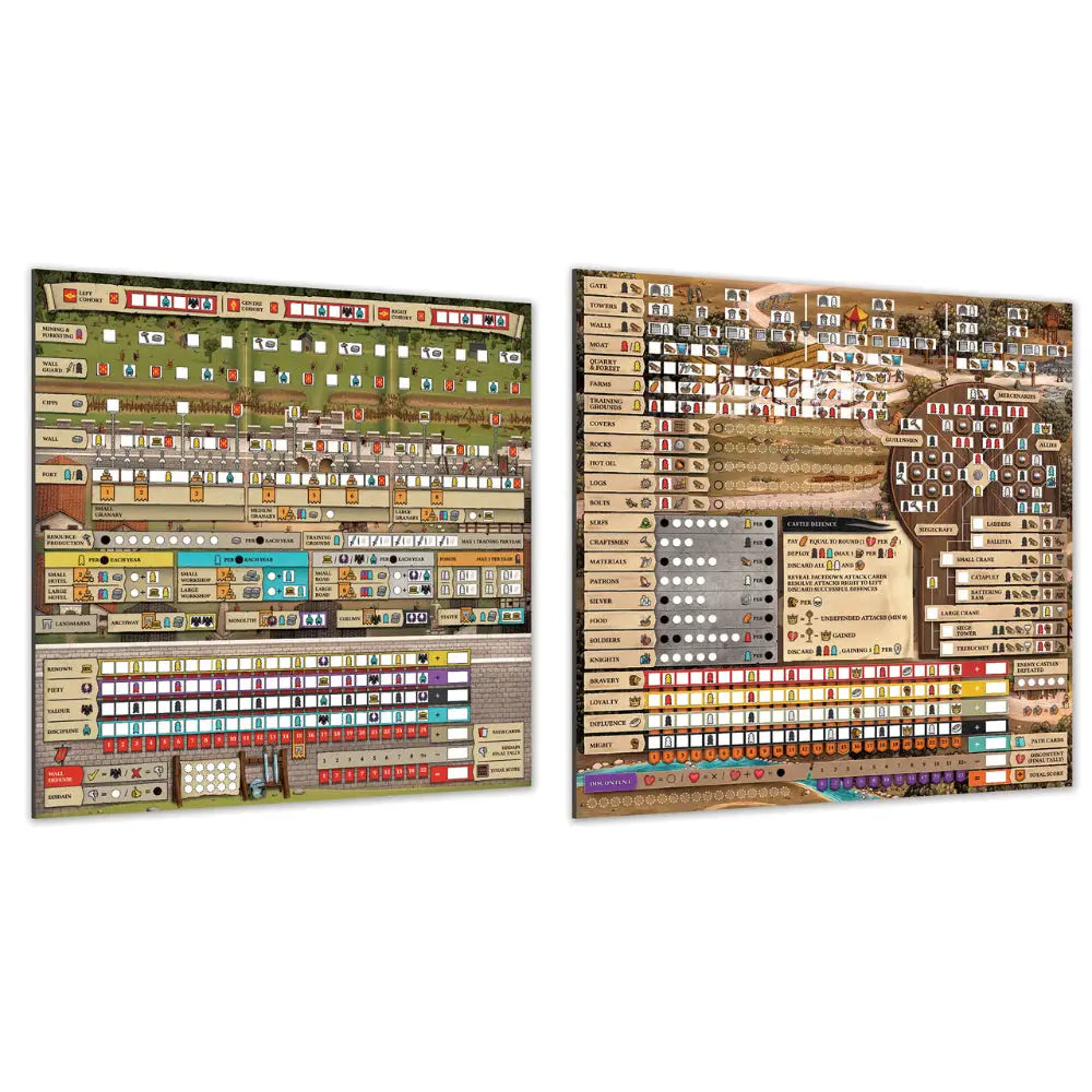 Hadrian’s Wall and The Anarchy Dry Erase Boards - Board Games