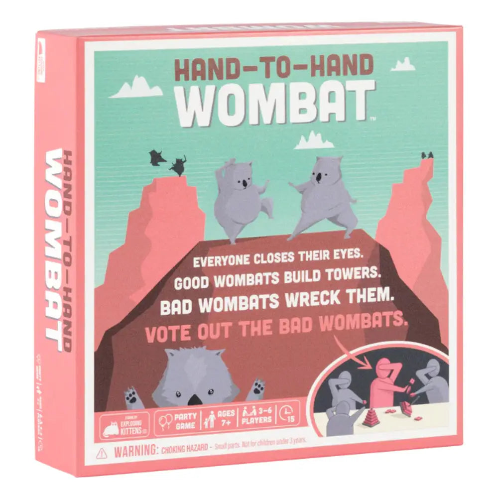 Hand-to-Hand Wombat Board Games Exploding Kittens   