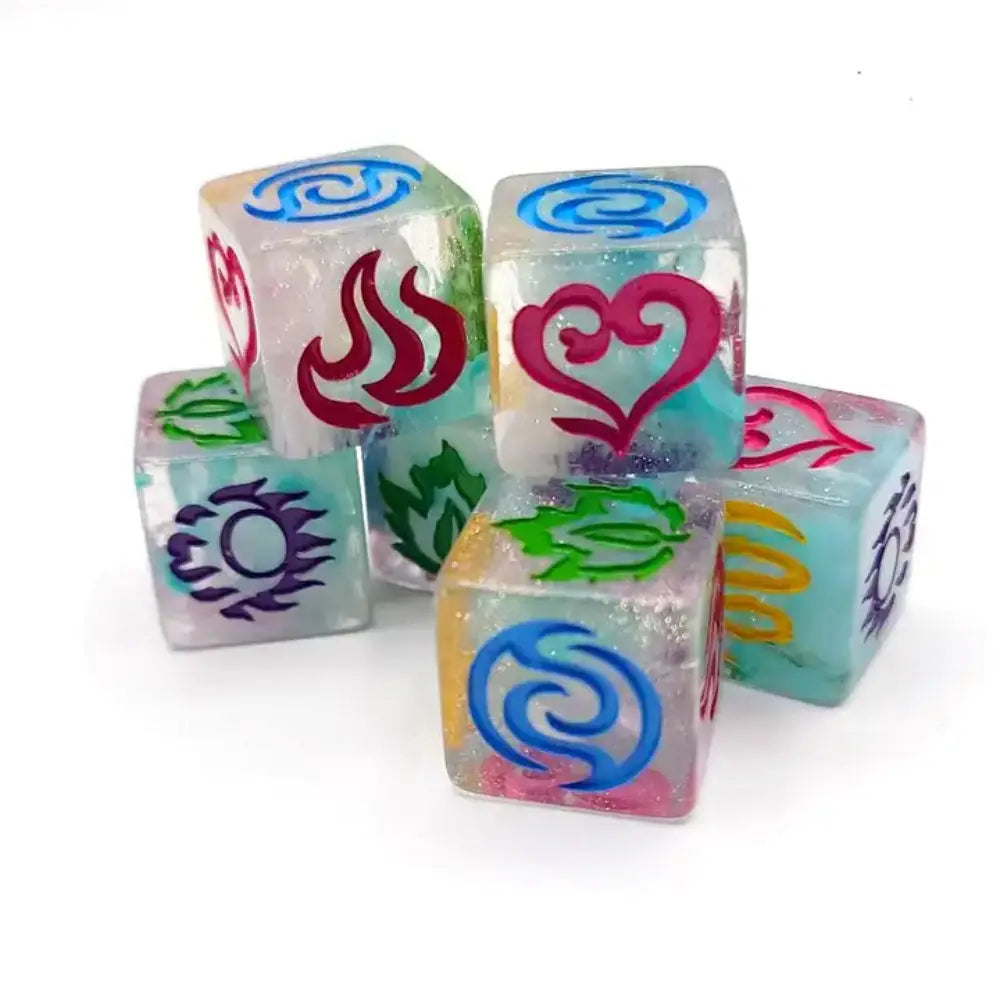 Harmony Teatime Adventures RPG Dice Set - Roleplaying Games