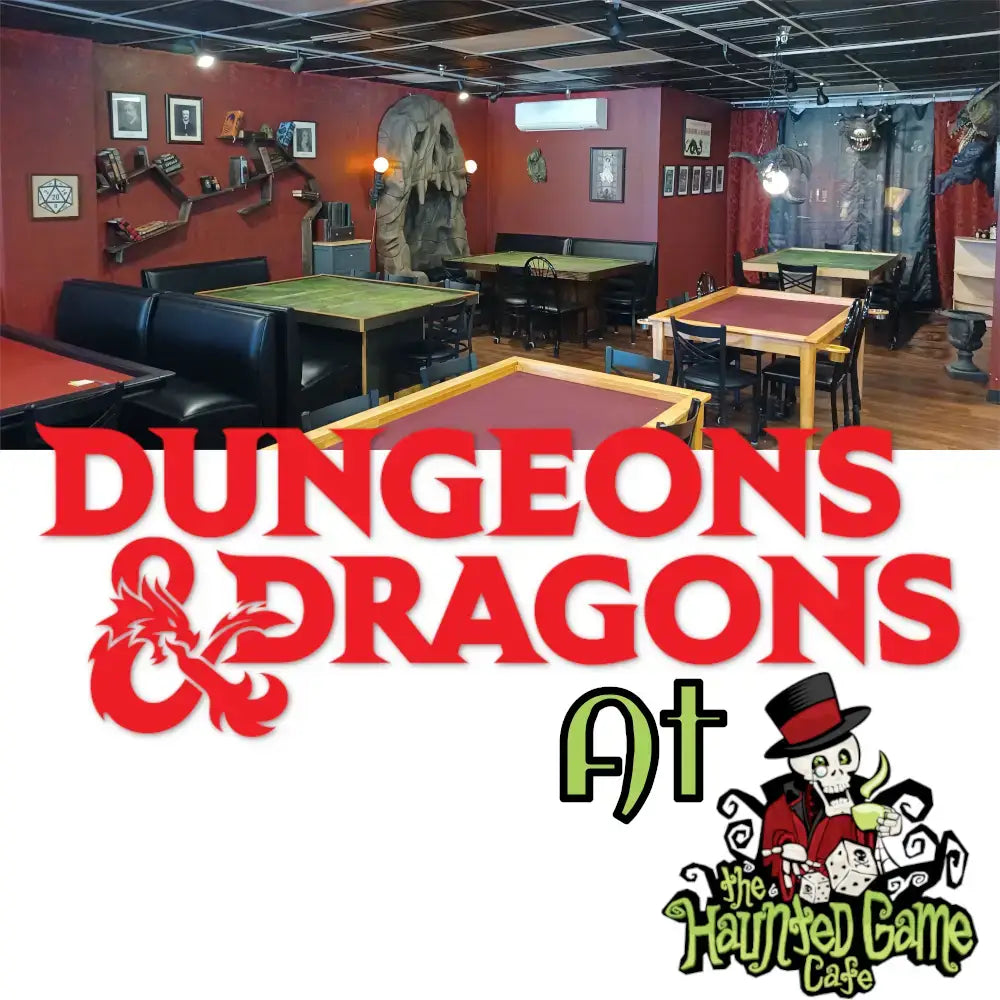 Haunted Hosted RPG: Dungeons and Dragons Saturday Afternoon (May - July 2026) - Events