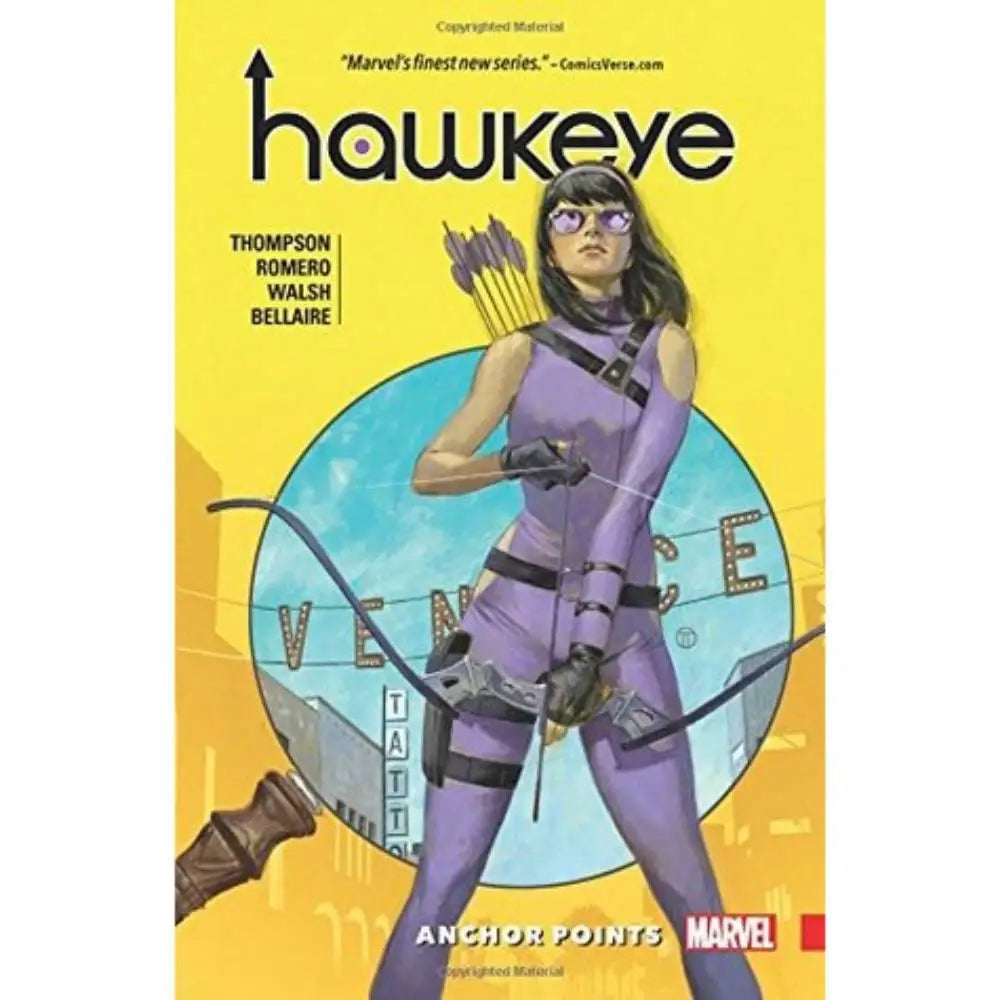 Hawkeye Kate Bishop Volume 1 Anchor Points Graphic Novels Marvel   