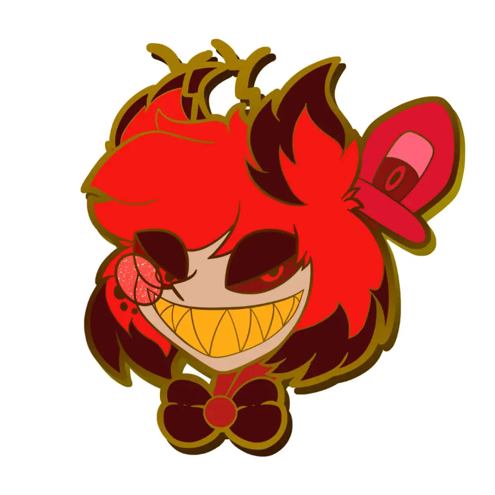 Hazbin Hotel Alastor Enamel Pin - Gifts