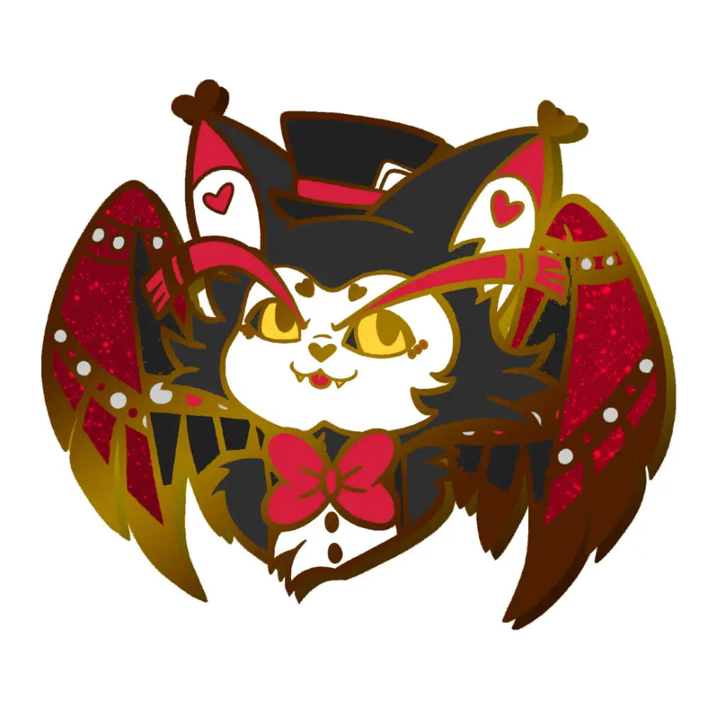 Hazbin Hotel Husk Enamel Pin - Toys & Gifts