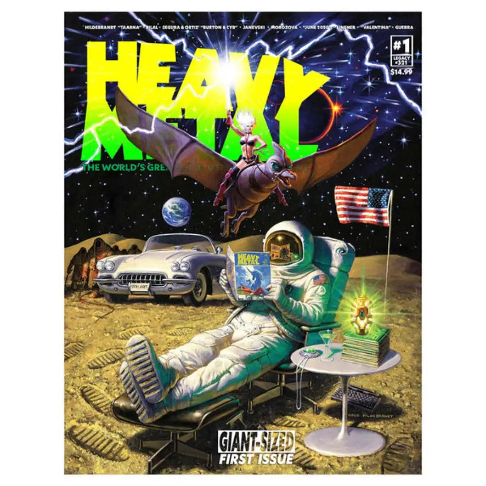 Heavy Metal Magazine - #1A - Books
