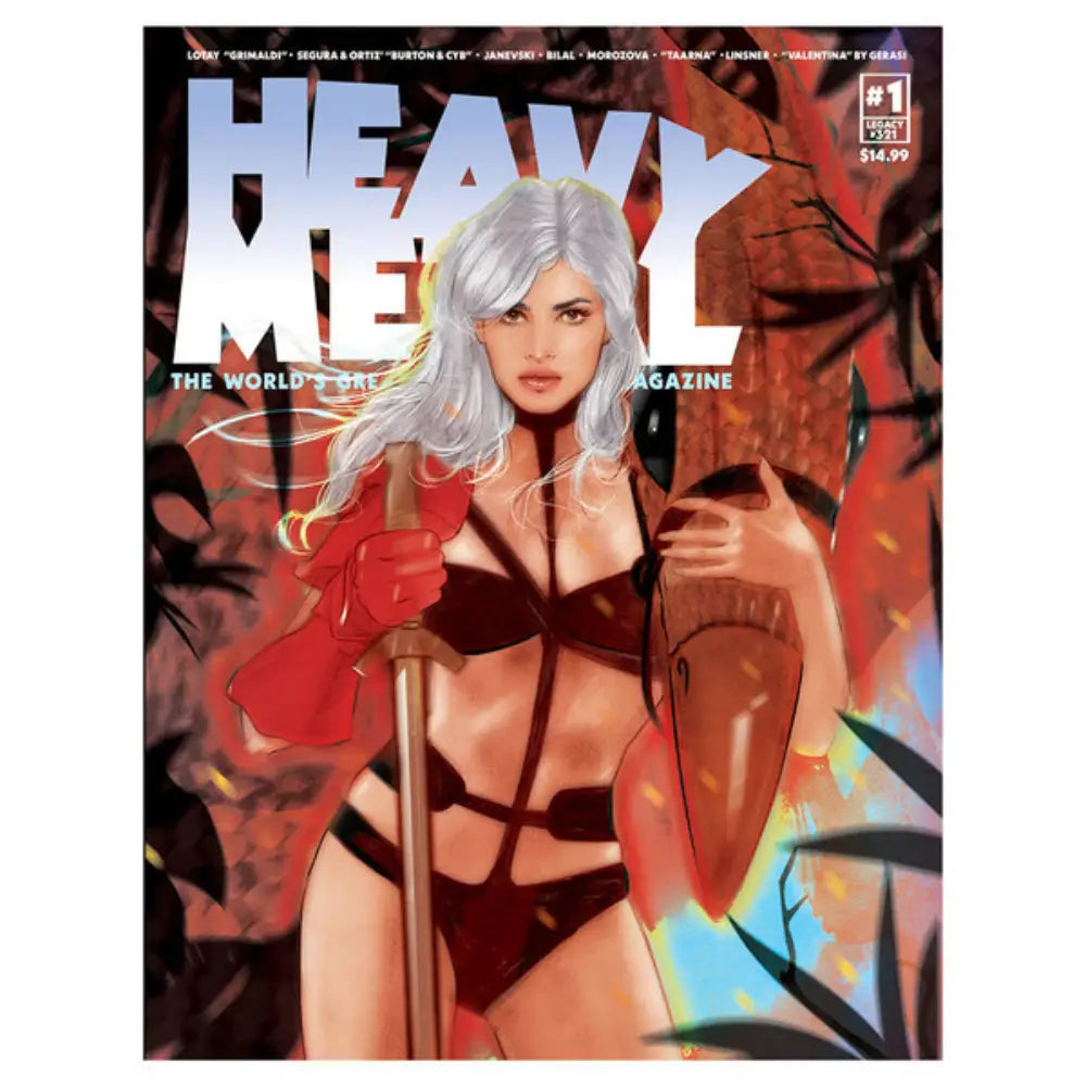 Heavy Metal Magazine - #1C - Books