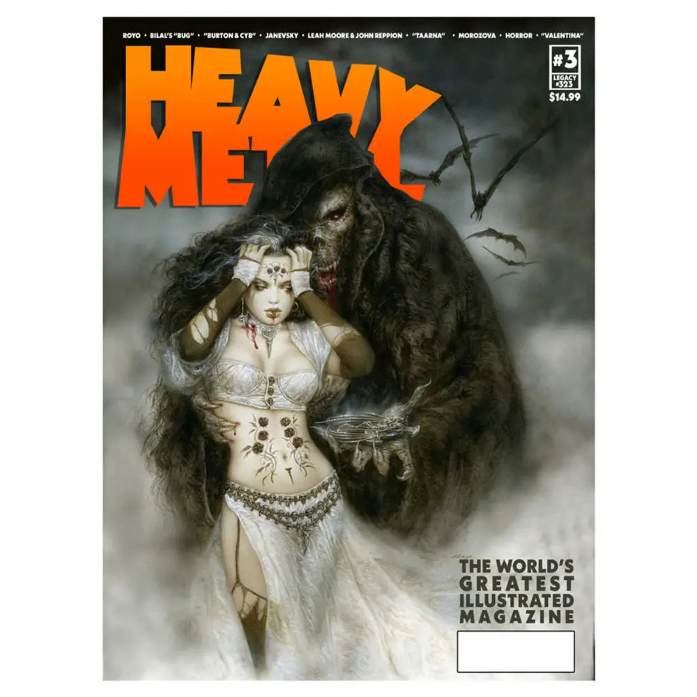 Heavy Metal Magazine - #3A - Books