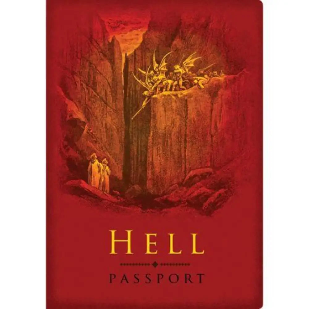Hell Passport Mini-Notebook Toys & Gifts Unemployed Philosopher’s Guild   