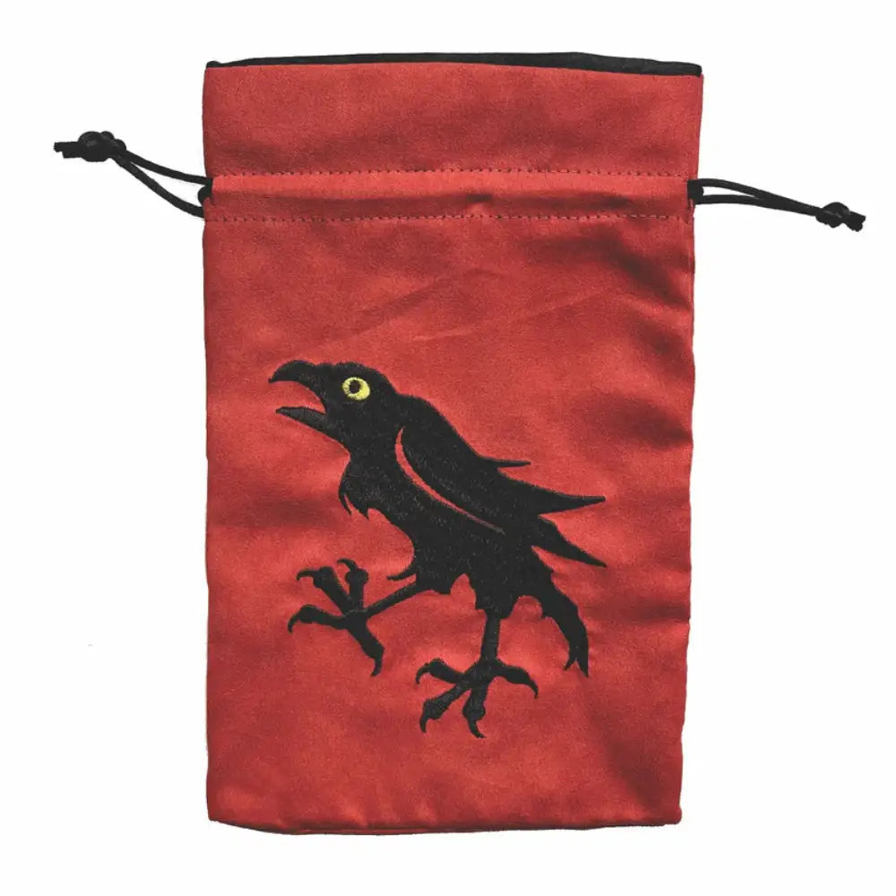 Heraldry Raven Dice Bag - Dice & Dice Supplies