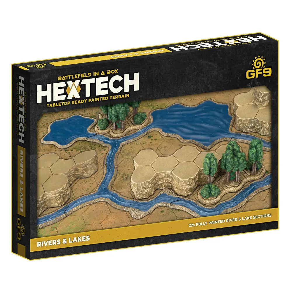 Hextech: Battlefield in a Box - Rivers and Lakes - Miniatures Games