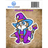 Hoots the Wizard Sticker - Gifts