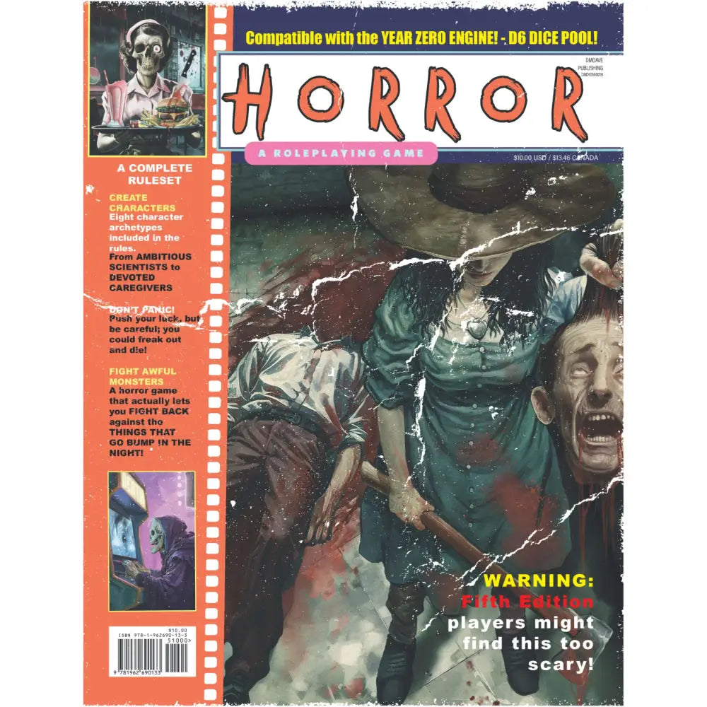 Horror RPG Cyst Edition (Year Zero Engine) - Roleplaying Games