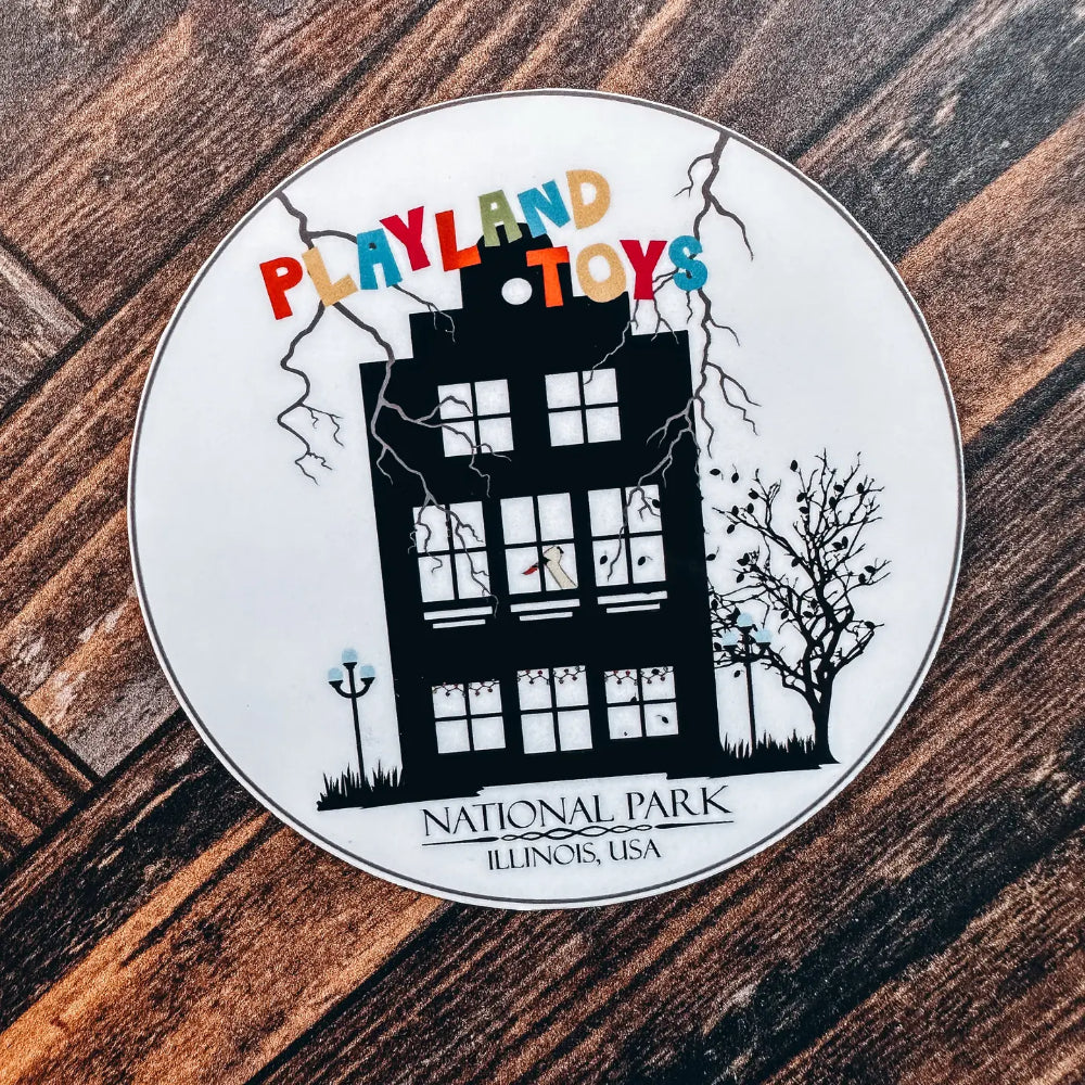 Horror-Themed National Parks Stickers