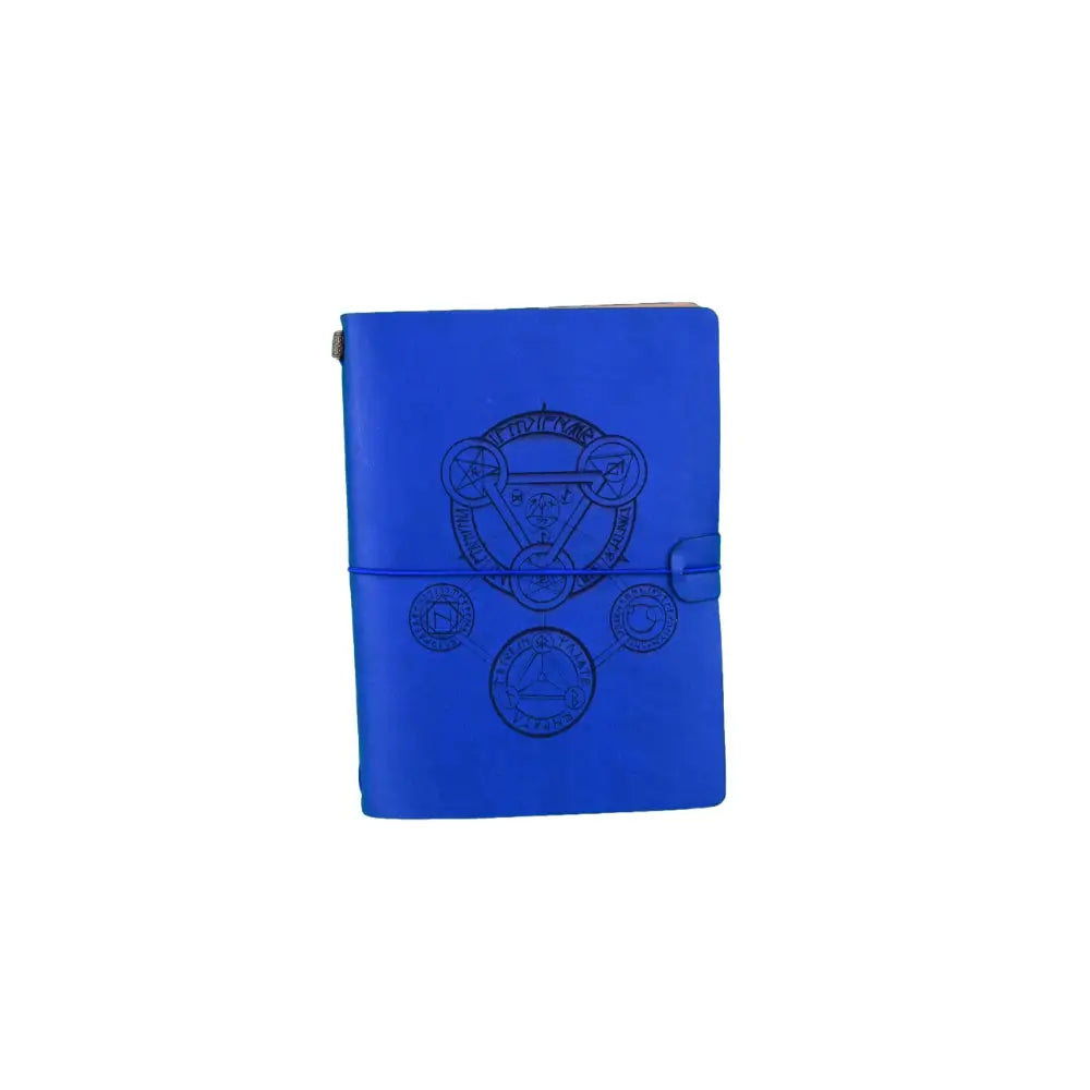 Hrothgar’s Hoard RPG Character Journal - Blue / Arcane Symbol - Toys & Gifts