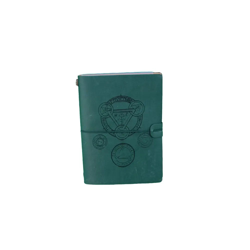 Hrothgar’s Hoard RPG Character Journal - Green / Arcane Symbol - Gifts