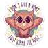 I Don’t Give Hoot Sticker - Gifts